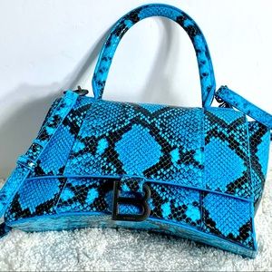 SOLD!! BALENCIAGA small hourglass Top Handle Bag